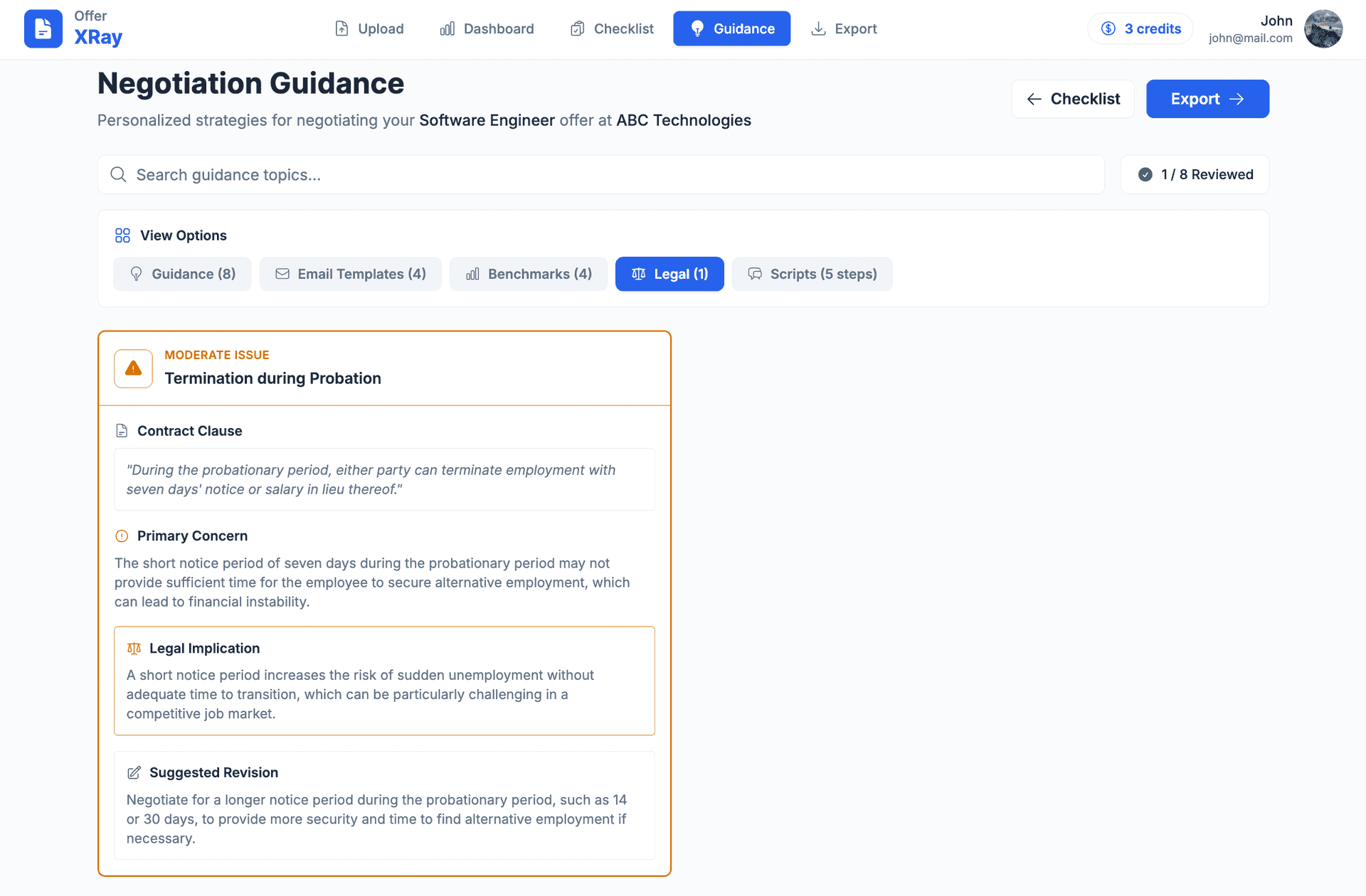 Negotiation Guidance Preview 2
